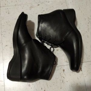 Mephisto Airjet Genuine Leather Ankle Boots